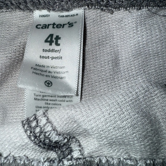 Carter's Gray Camo Kids Joggers - Picture 2 of 3